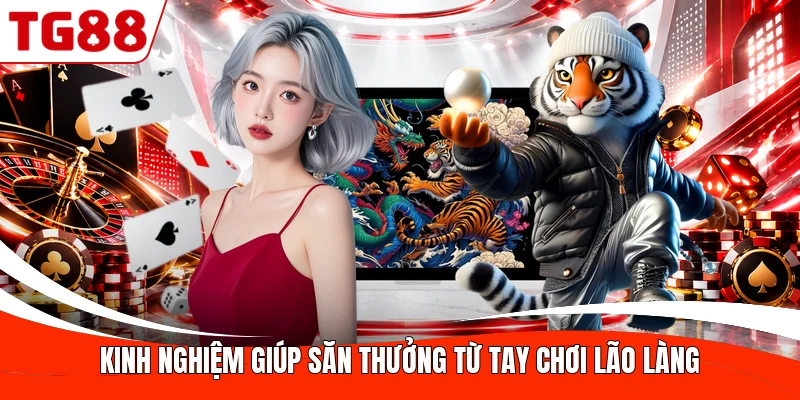 Kinh nghiệm giúp săn thưởng từ tay chơi lão làng
